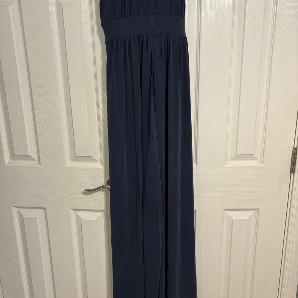 Anthropologie Moulinette Soeurs Eremita Blue Wide Leg Jumpsuit - Picture 5 of 10